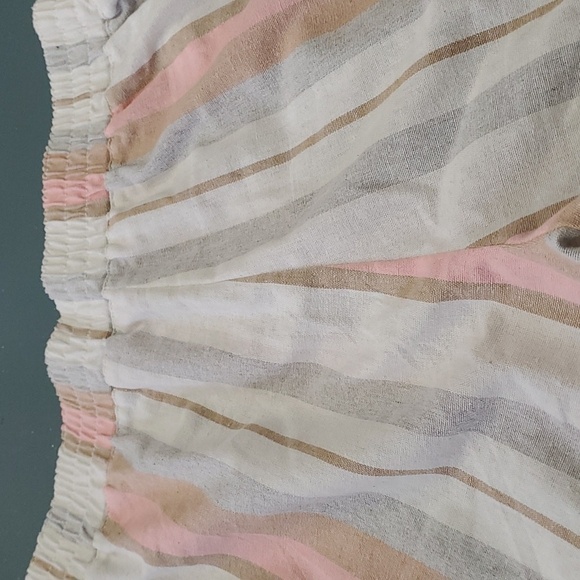 Simply Blessed, women's shorts, size XL, pin/blue striped with pockets. - Picture 6 of 6